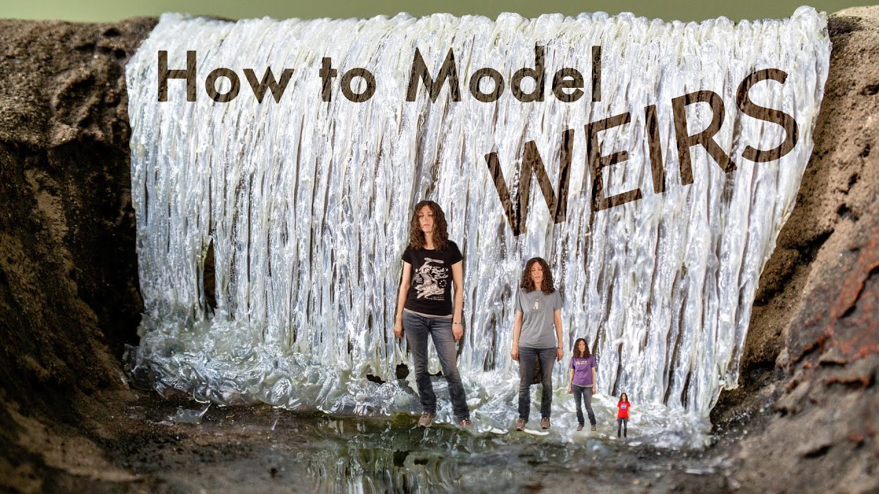 How to model a weir