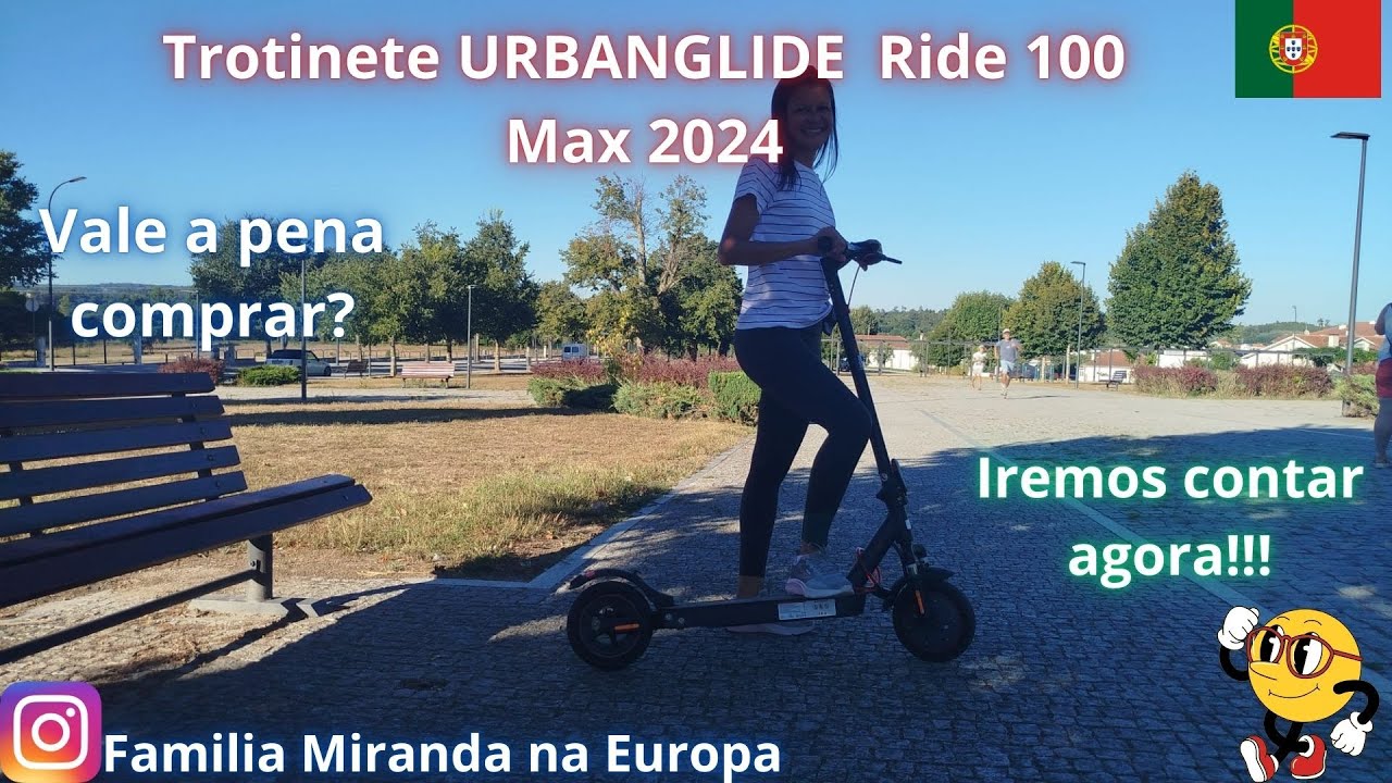 Trotinete URBANGLIDE  Ride 100 Max 2024 / #trotinete EP 140