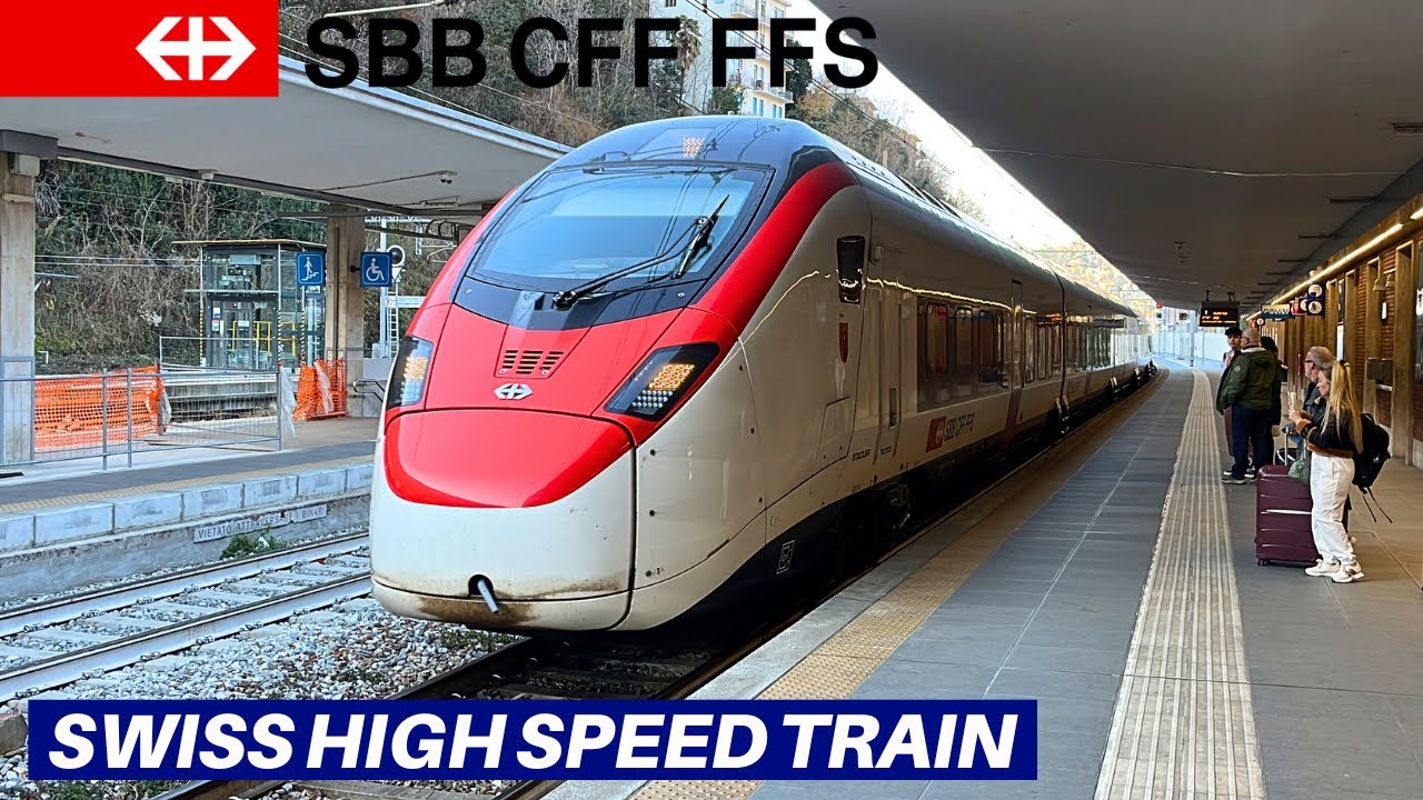 SWISS HIGH SPEED TRAIN (SBB RABe 501) First Class | Como - Milan | Trip Report