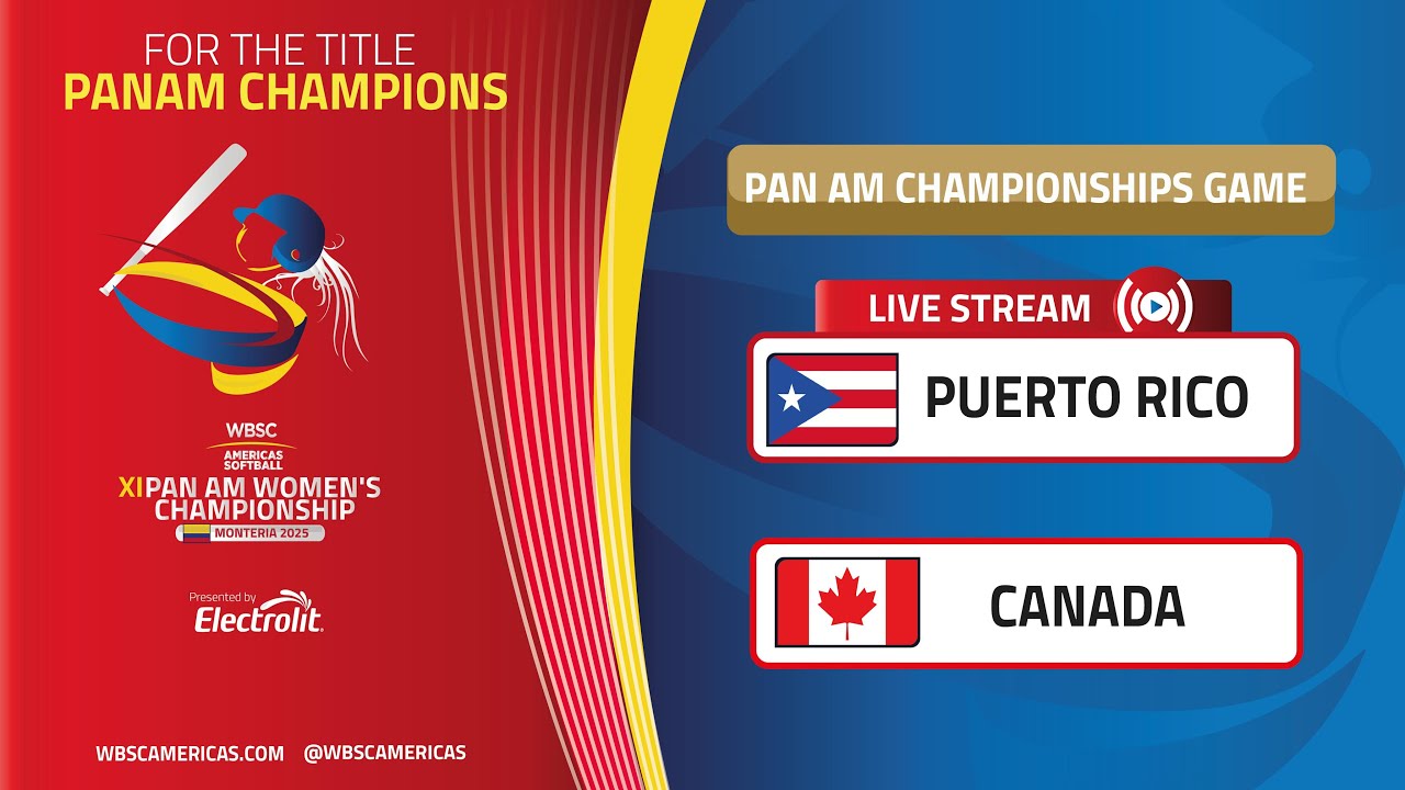 Puerto Rico vs Canada - Championship Game - XI PAN AM Women's Championship