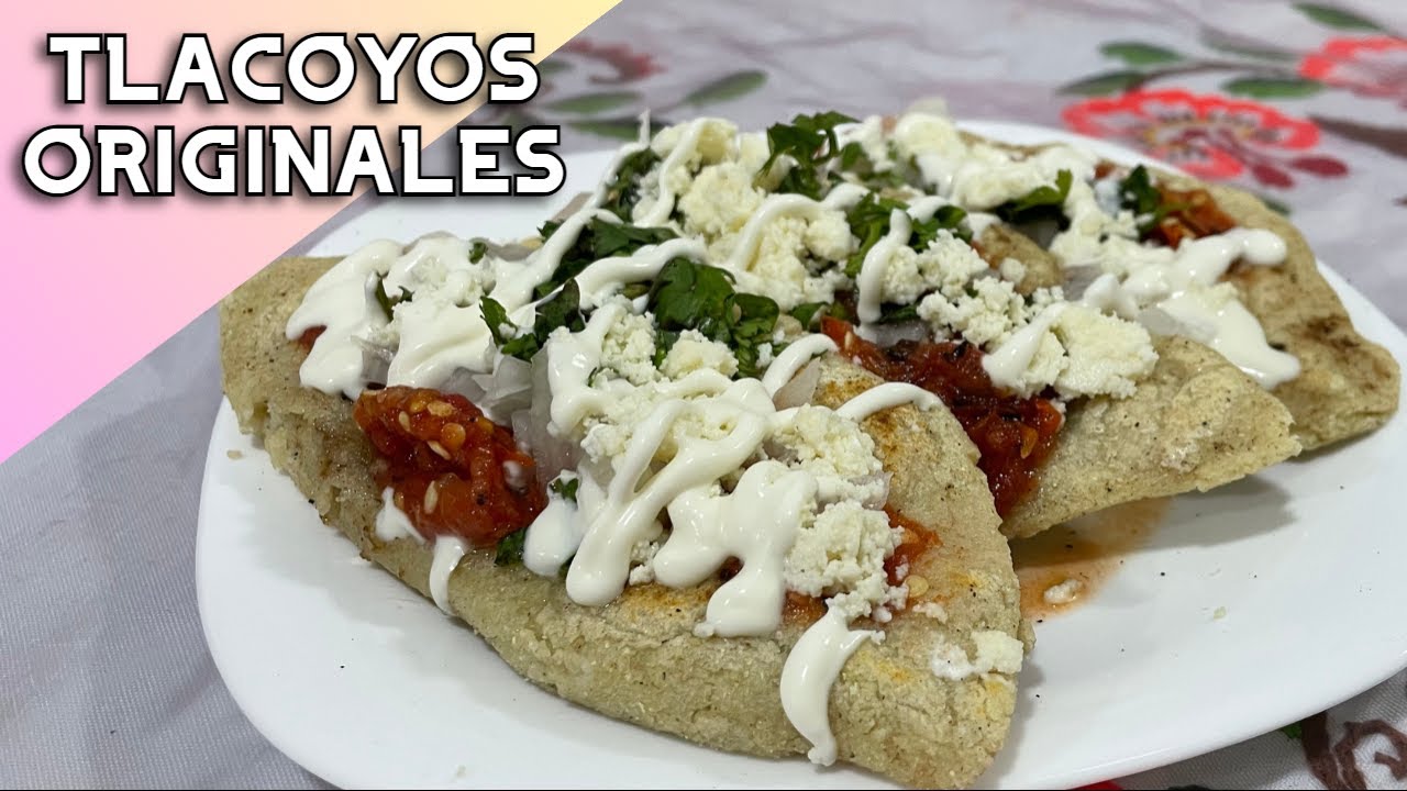 Tlacoyos de Frijol con Maseca