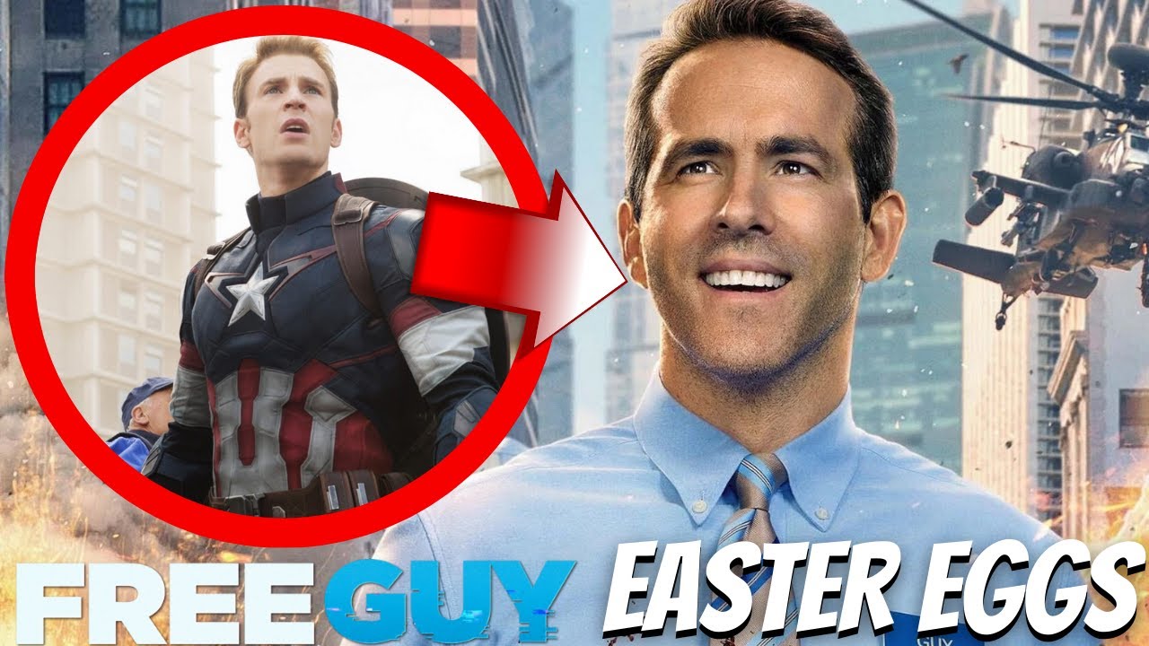 30 Easter Eggs YOU Missed In Free Guy + ALL VIDEOGAME AND DISNEY REFERENCES