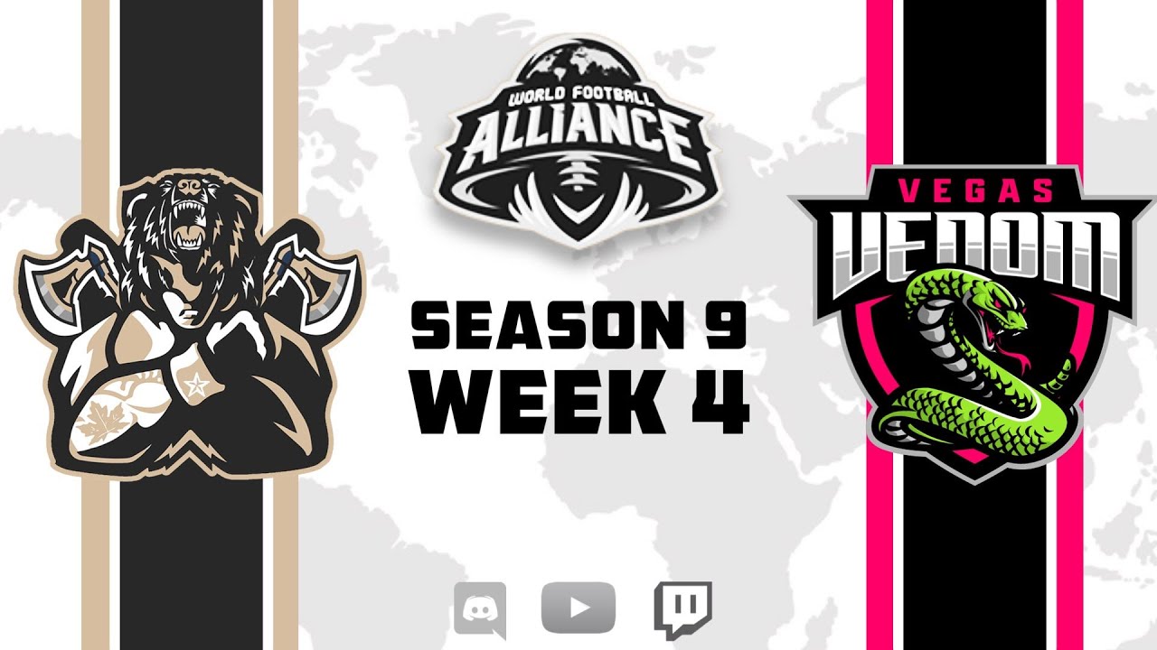 WFA Season 9 Week 4: Montreal Berserkers (3-0) @ Vegas Venom (1-2)