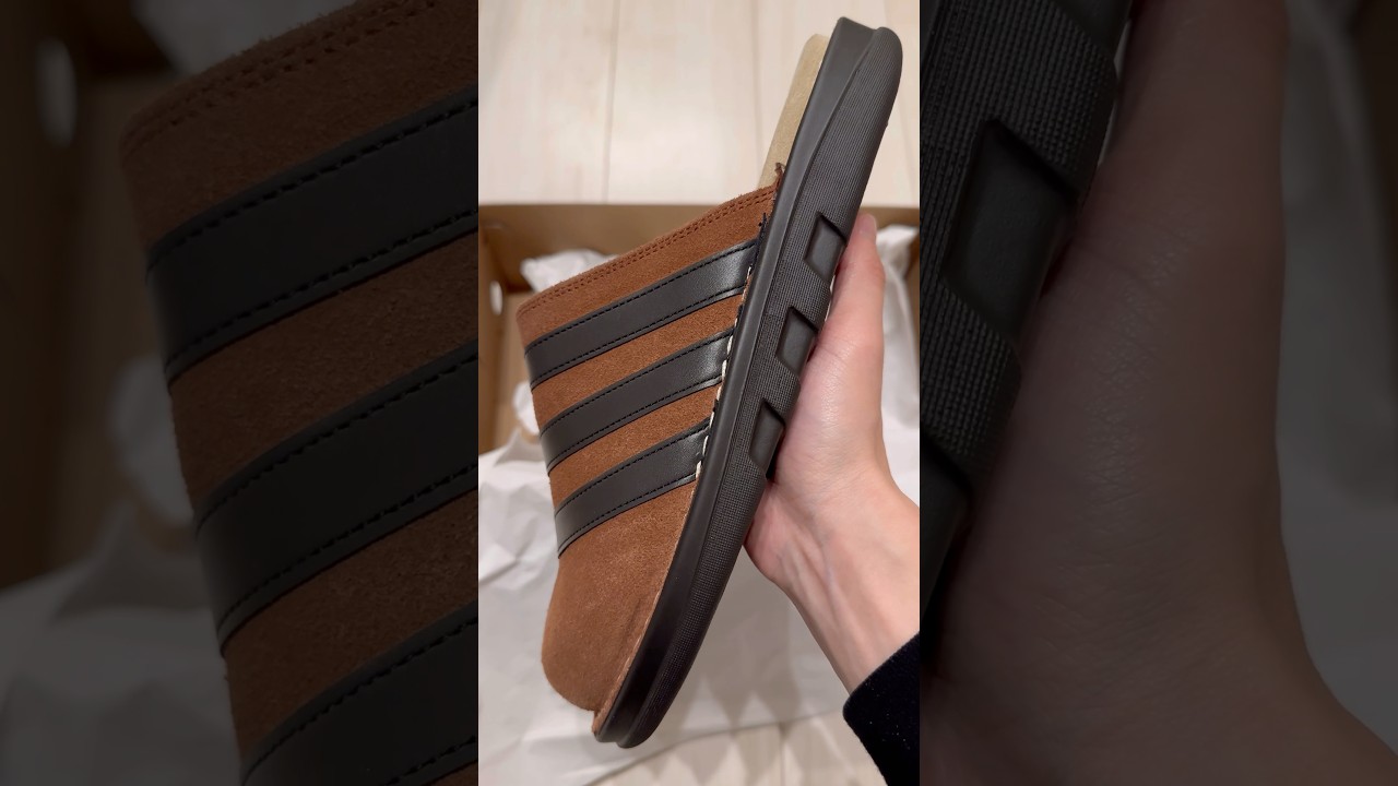 adidas ADICLOG "BROWN" UNBOXING・DETAIL CHECK! 