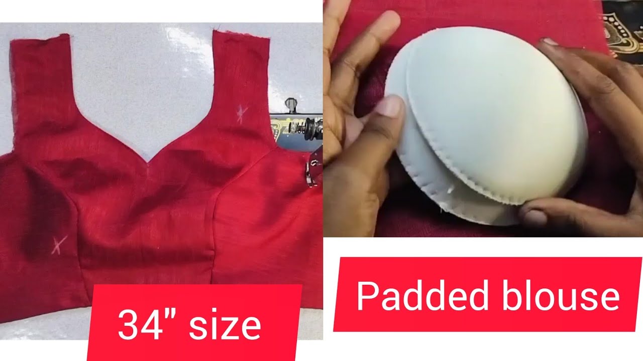 princess cut blouse cutting and stitching| 34