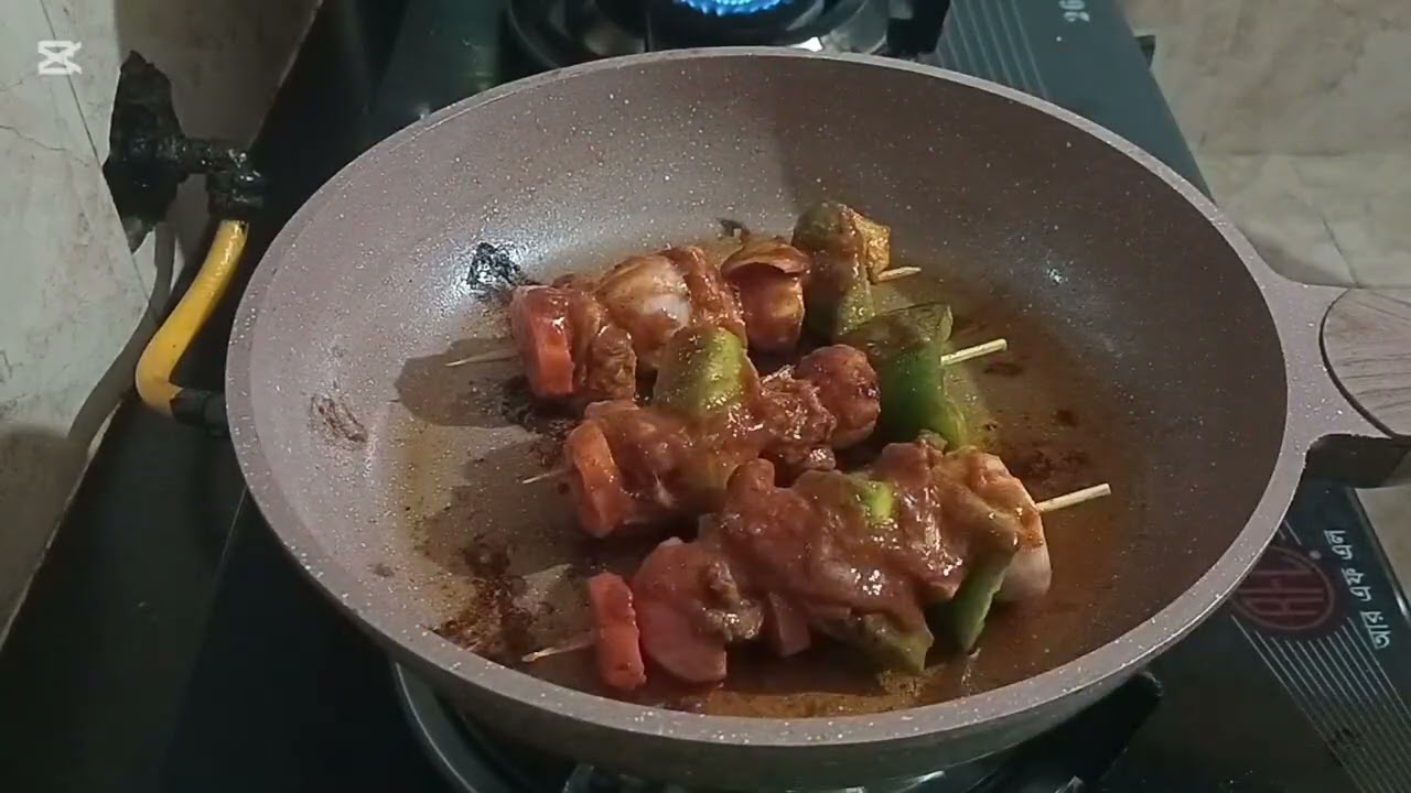 চিকেন সাসলিক রেসিপি | Chicken Shashlik Recipe