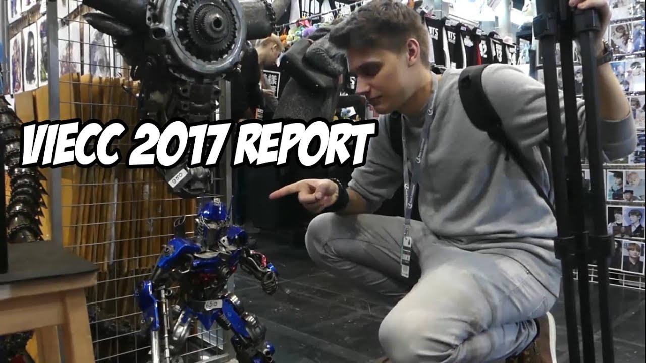 VIECC Vienna Comic Con 2017 | Můj první zahraniční CON!