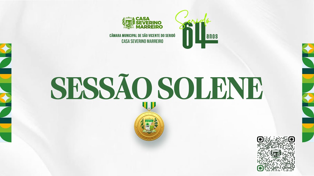 SESSÃO SOLENE 2025 | ENTREGA DE HONRARIAS 20/12/2025