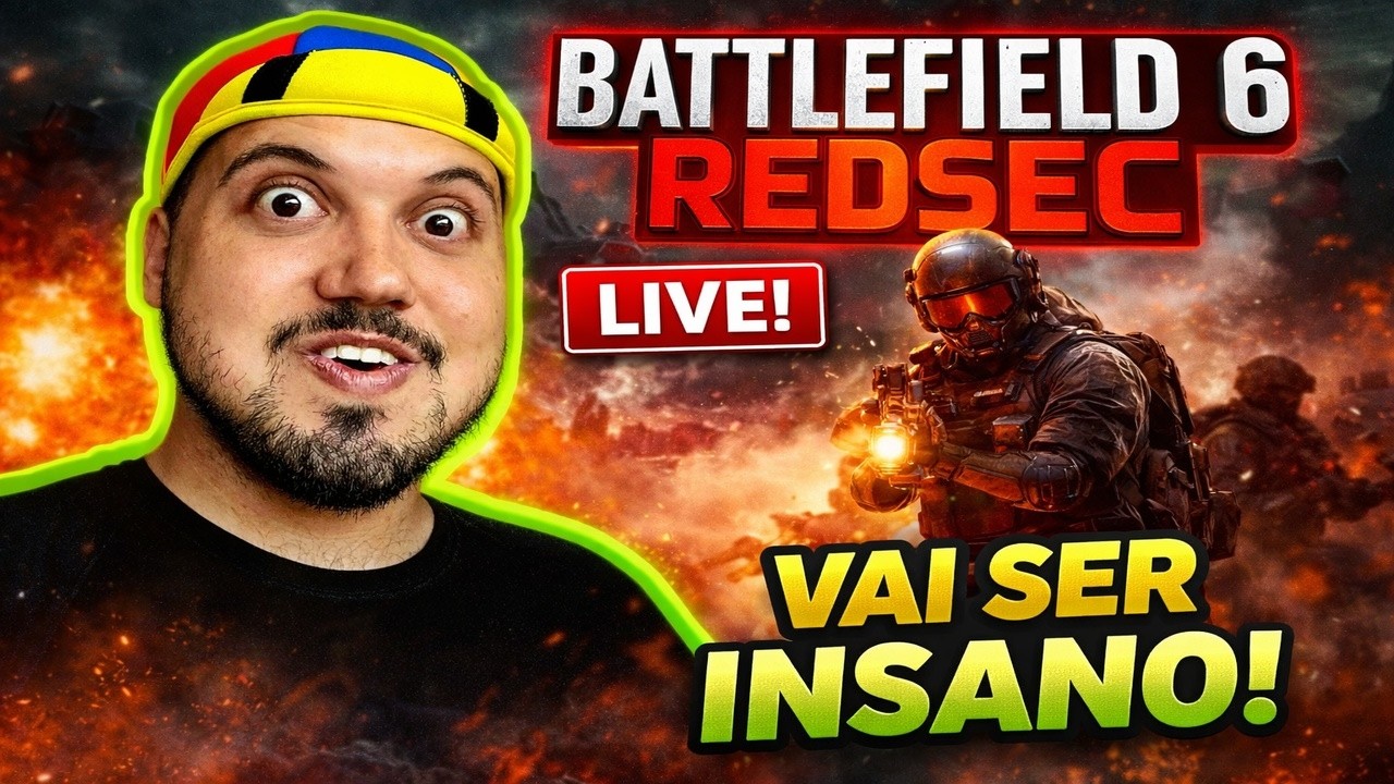 🔴 BATTLEFIELD 6 REDSEC AO VIVO! Gameplay INSANA + Batalhas Intensas