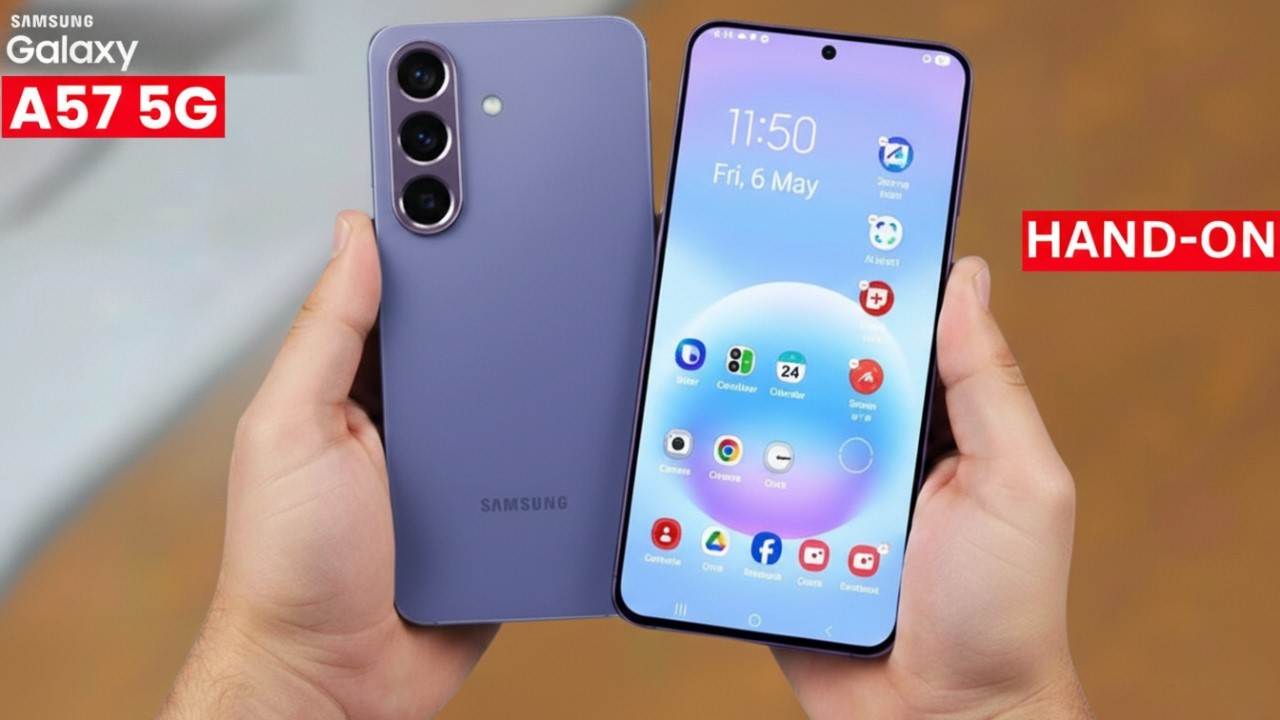 Samsung Galaxy A57 5G - OFFICIAL HAND ON LOOK!