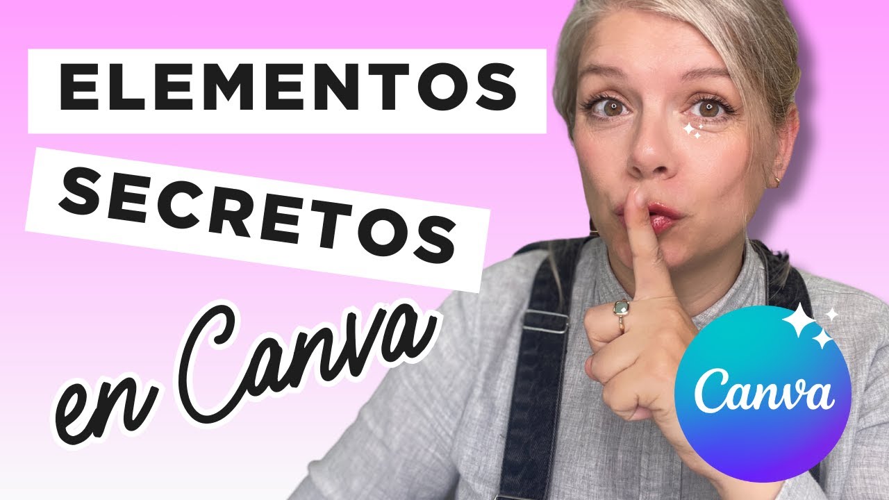 ✅ Elementos secretos 🤫 en CANVA ┇Parte 1️⃣ ┇Keywords Ocultas