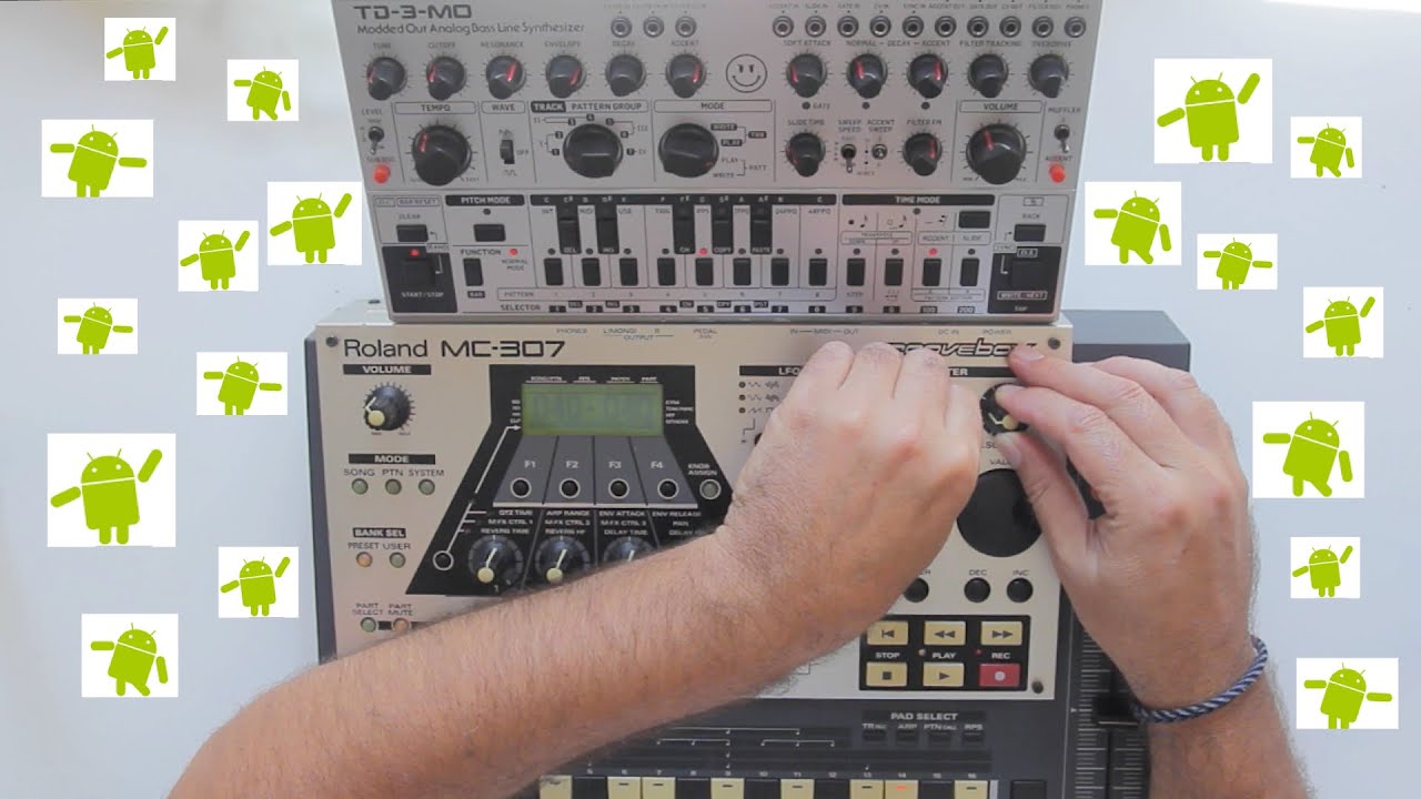 Behringer Td3 MO Roland MC 307 Dawless - Androids