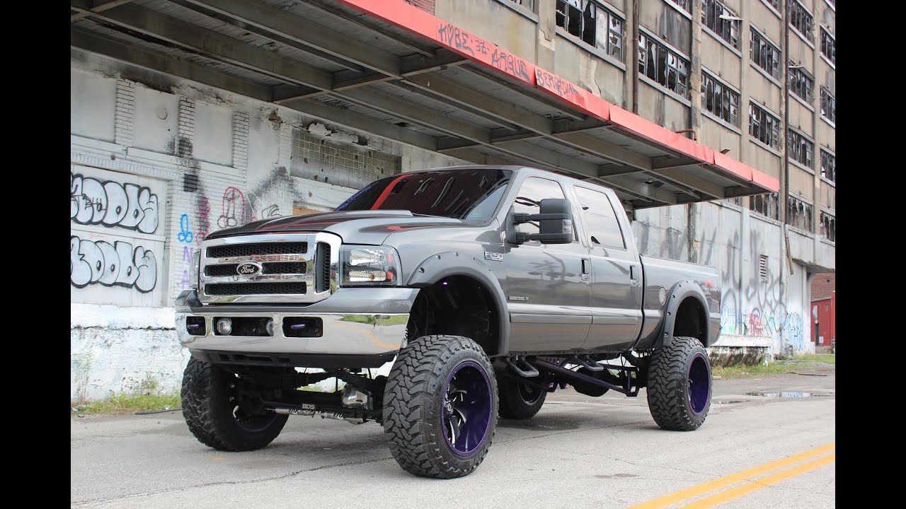 2003 Ford F250 7.3 Powerstroke Lifted, 37s, 22x12s, Low Miles, MUST SEE!!! FOR SALE KANSAS CITY!