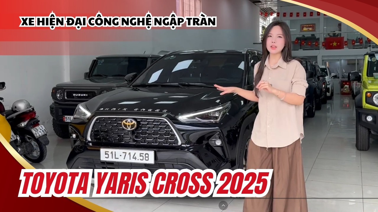 Toyota Yaris Cross 2025 1.5V bản thuần xăng cực kỳ được ưa chuộng, mẫu SUV bán chạy hàng đầu