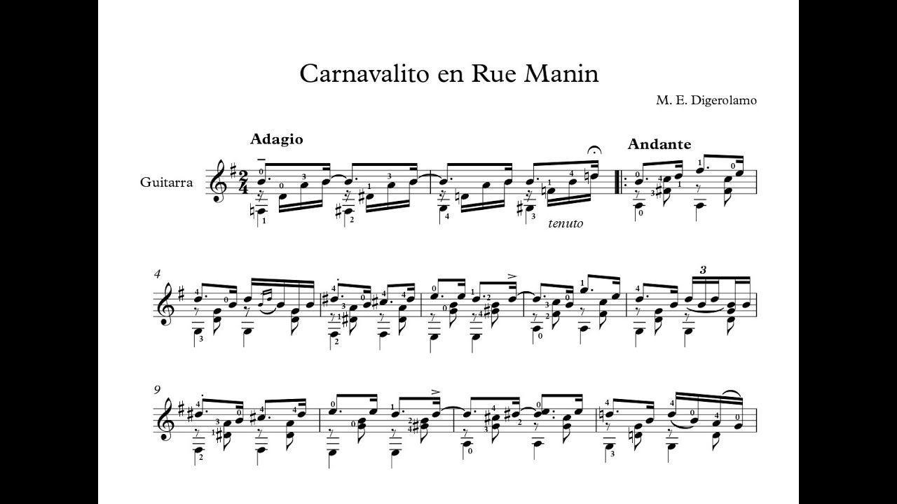 Carnavalito en Rue Manin - M. E. Digerolamo