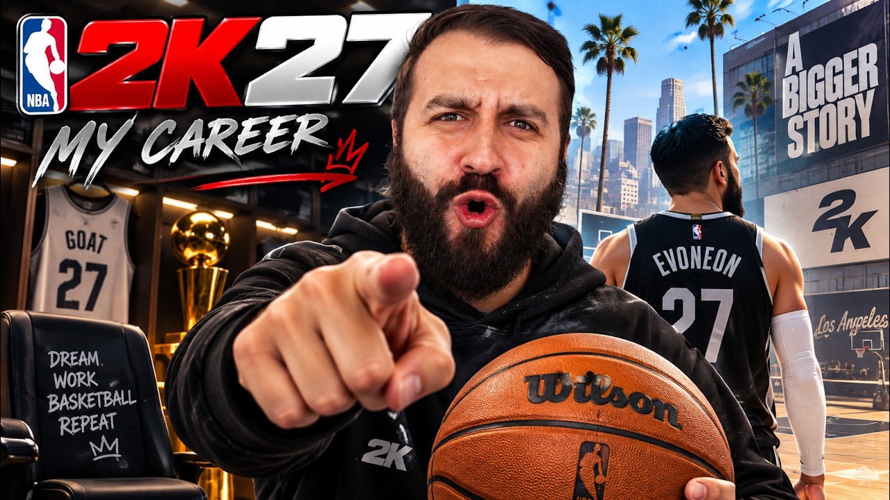 Начал КАРЬЕРУ ИГРОКА в NBA2k27 - это просто ВЫШКА!