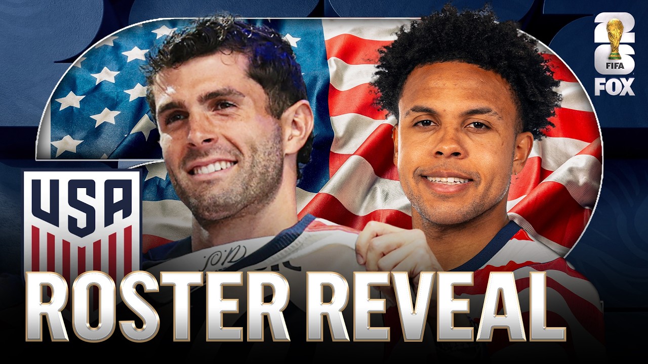 Full United States 2026 FIFA World Cup&trade; 26-Man Roster Reveal ⚽️