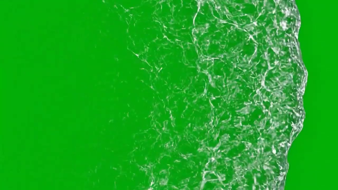 Water Green Screen Transition (3) with Sound Effects, No Watermark & No Copyright