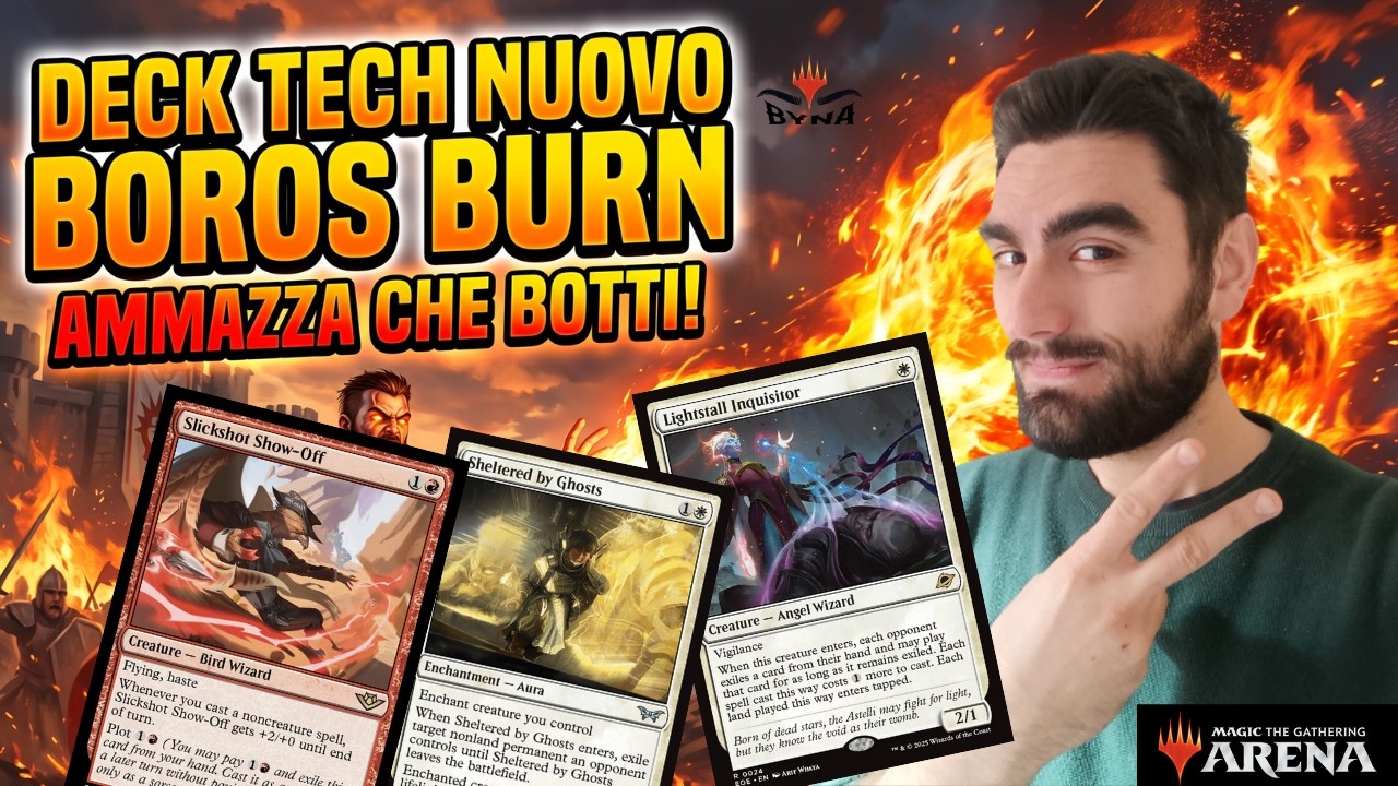 DECK TECH NUOVO BOROS BURN #mtgarena #magic #mtgita #magicthegathering