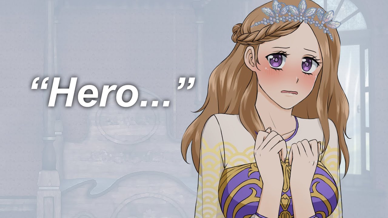 Shy Princess Wants To Repay You For Saving Her | ASMR Roleplay [Visual Novel Style]
