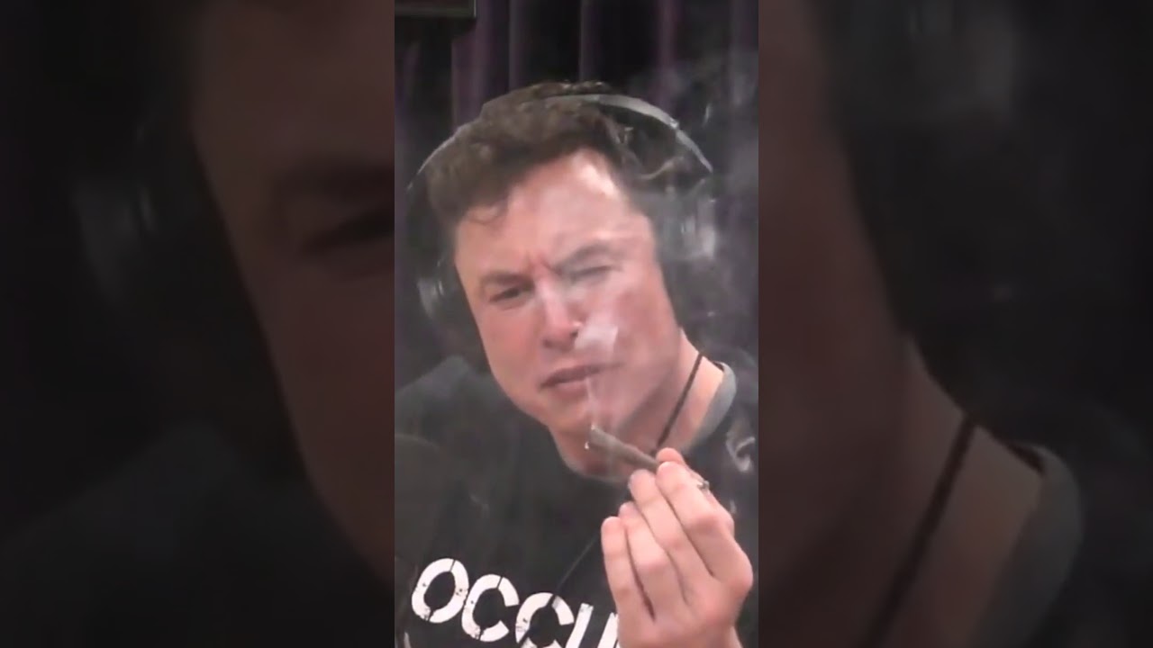 Elon Musk Smoke Weed on Joe Rogan Podcast