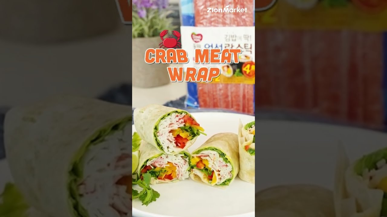 Imitation Crab Wrap: Home-Cooked Meal for Half the Price! #shorts
