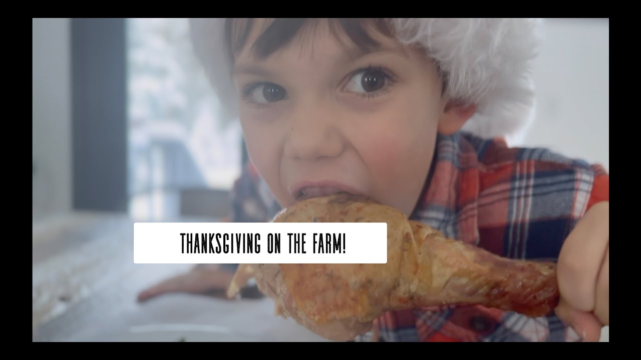 OUR FIRST ALASKAN THANKSGIVING ON THE FARM!