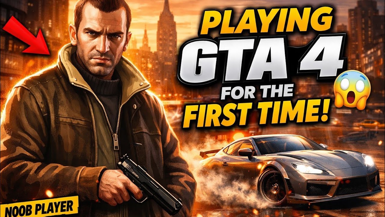 Playing Grand Theft Auto IV For The First Time 😁 | Starting From Beginning