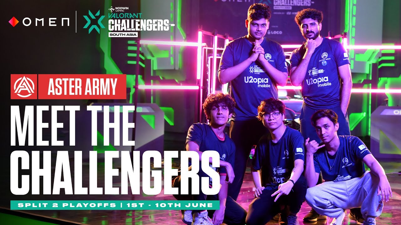 The Rising Stars of Valorant! 🌟 || Aster Army || OMEN VALORANT Challengers South Asia