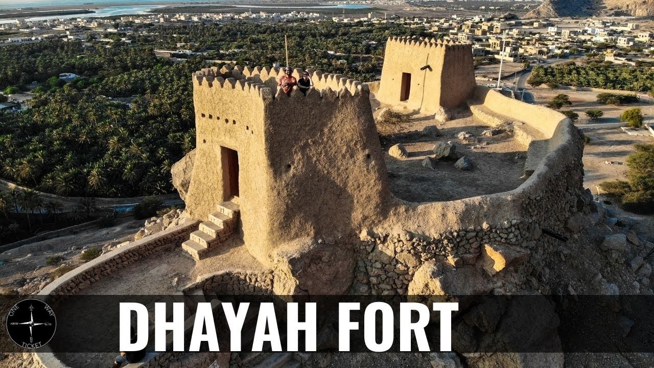 Исследование форта Дайя в Рас-эль-Хайме, ОАЭ