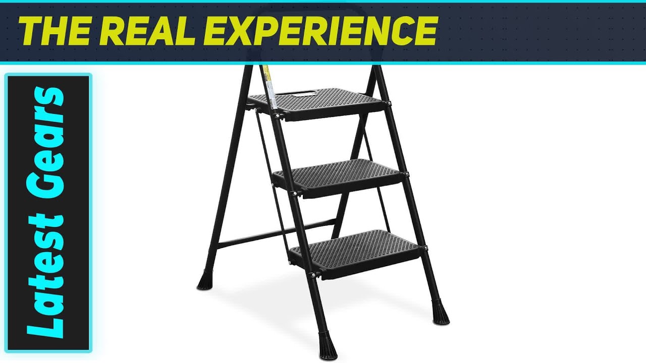 Best Portable Step Ladder? HBTower 3 Step Ladder