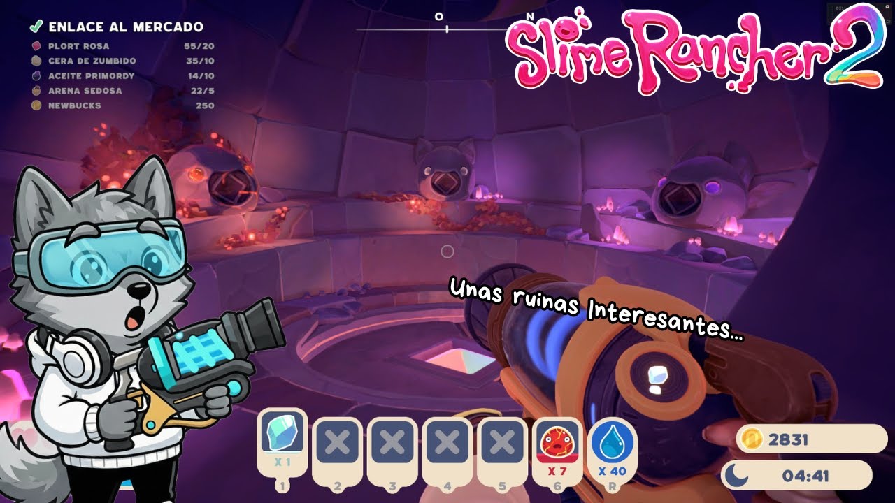 ENCONTRAMOS ALGO INTERESANTE EN EL INTERIOR DE UNA CASCADA - CAPITULO 25 SLIME RANCHER 2