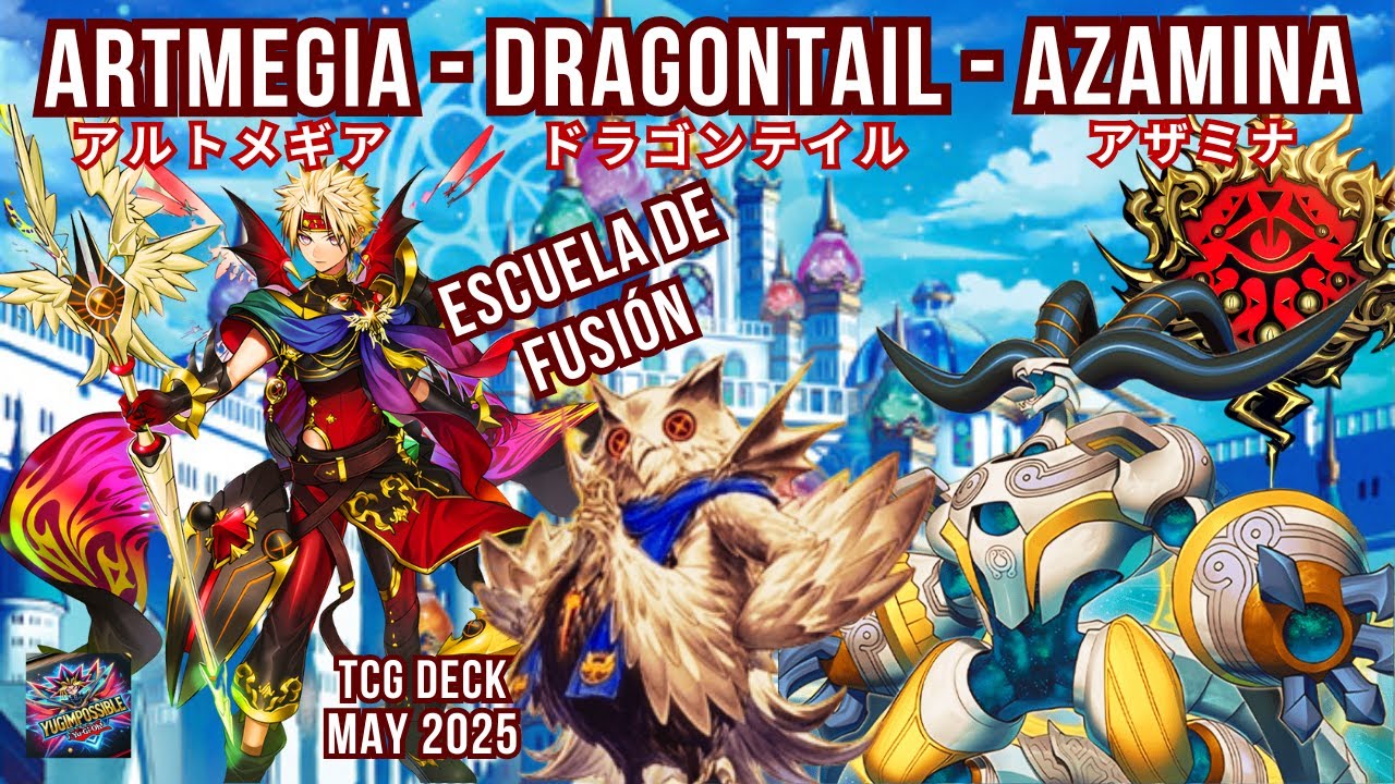🔥Artmage + Dracotail + Azamina🔥| Replays + Decklist | TCG 2025 YuGiOh #Yugimpossible
