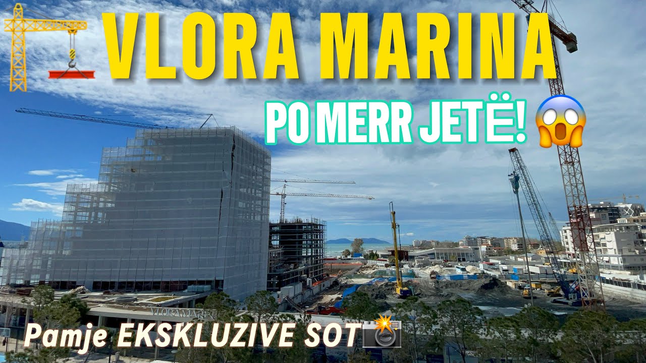 👉 VLORA MARIN PO MERR JET&Euml;! 😱 Pamje EKSKLUZIVE nga PIRAMIDA VLORA2026✨