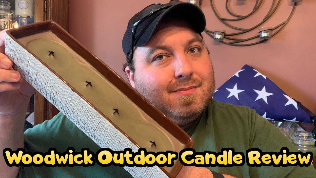 Woodwick Outdoor Candle Review | Yankee Candle | Summer 2020