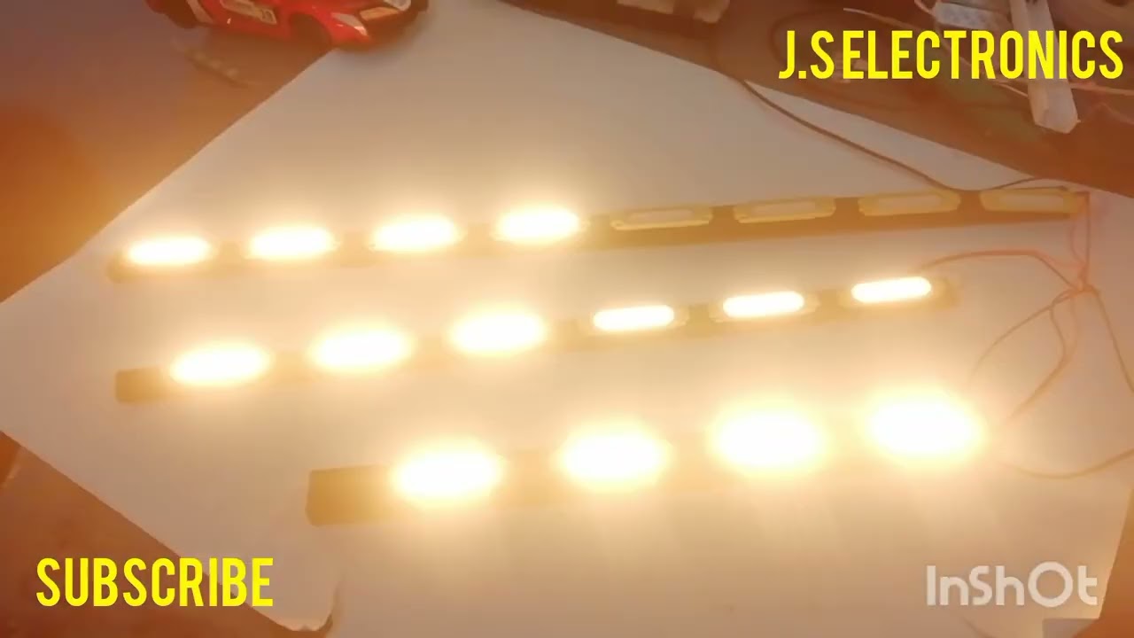 Amber(Yellow) Colour vip light bar designs.4,6,8 light designs.