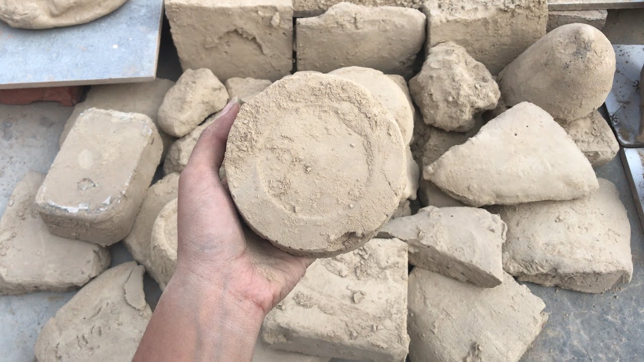 New crumbling video of pure mud dirt dry floor crumbling ||HBD@Warda sorry for late wish 🥰