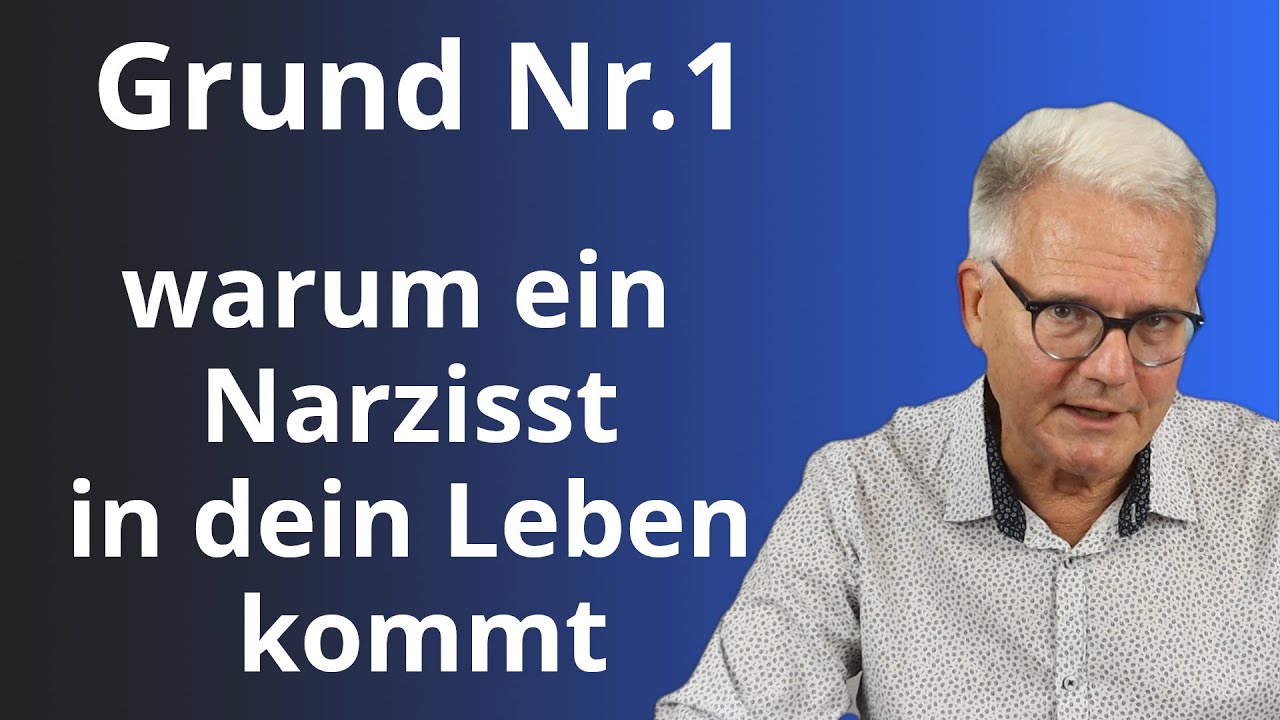 Grund Nr. 1, warum ein Narzisst in dein Leben kommt