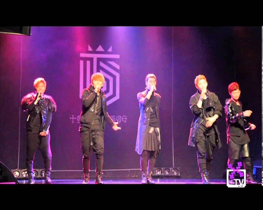 131022 Topp Dogg Debut Showcase: Yano, Gohn, Nakta, Seogoong, Jenissi - Cigarette