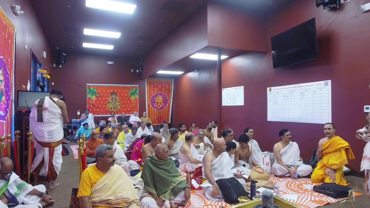 SKGT Feb 7th Shatha Rudram - Shiva Bhramotsavam-part 1