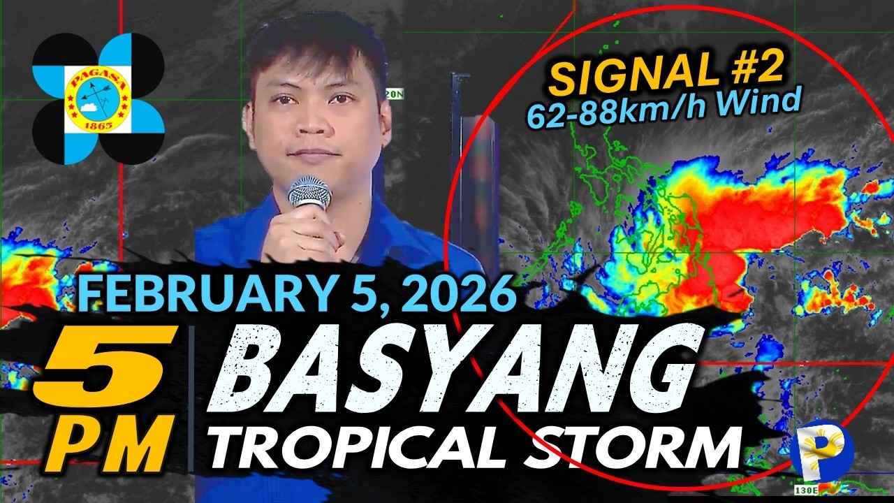 Bagyong BASYANG Nananatiling Malakas at Inaasahang Babaybayin ang Mindanao sa mga Susunod na Araw
