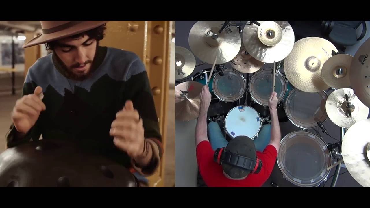SAM MAHER - NEW YORK HANDPAN 01 AND TOM KLOEHR (DR X) - DRUMS COLLABORATION VIDEO #67