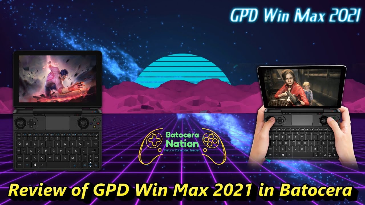 Review of GPD Win Max 2021 using Batocera