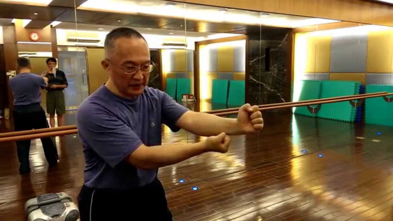形意五行拳的手腕動作。
