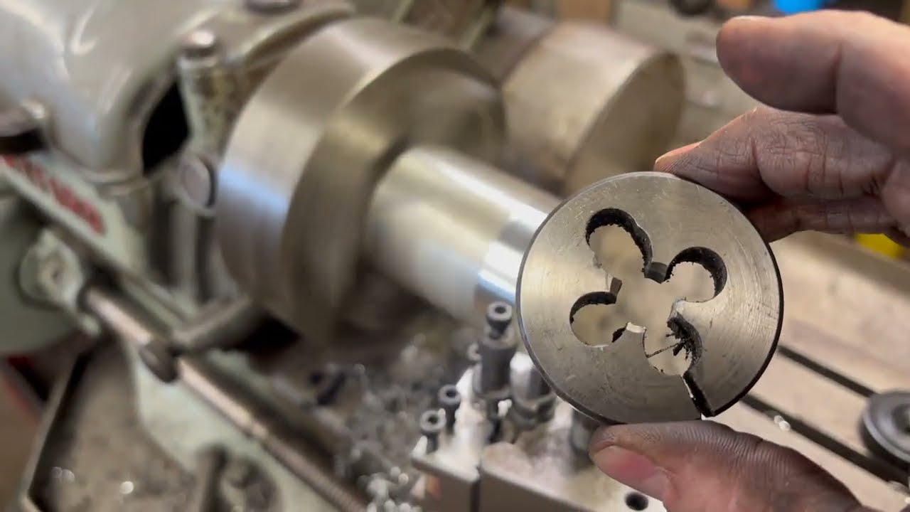 Split die hand holder