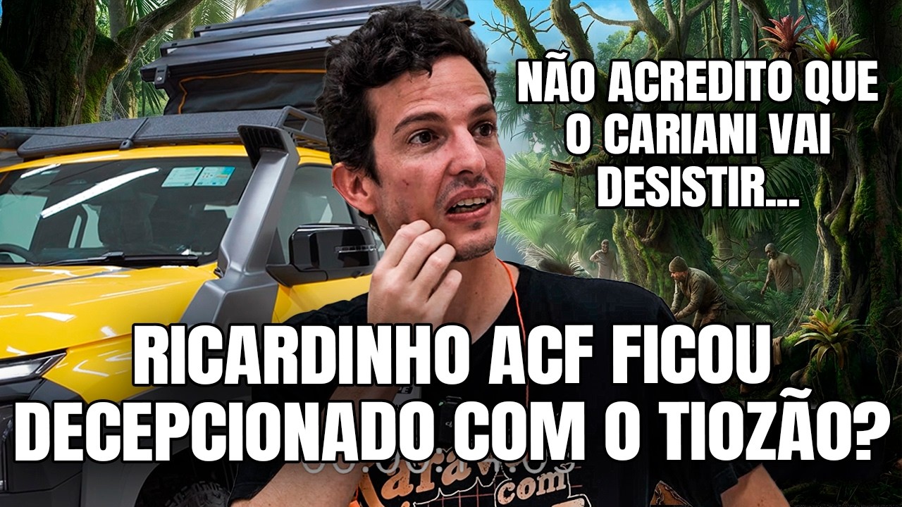 RICARDINHO ACF FALA SOBRE A DESISTÊNCIA DO CARIANI - ELE NÃO VAI REALMENTE PARA A TRANSAMAZÔNICA??