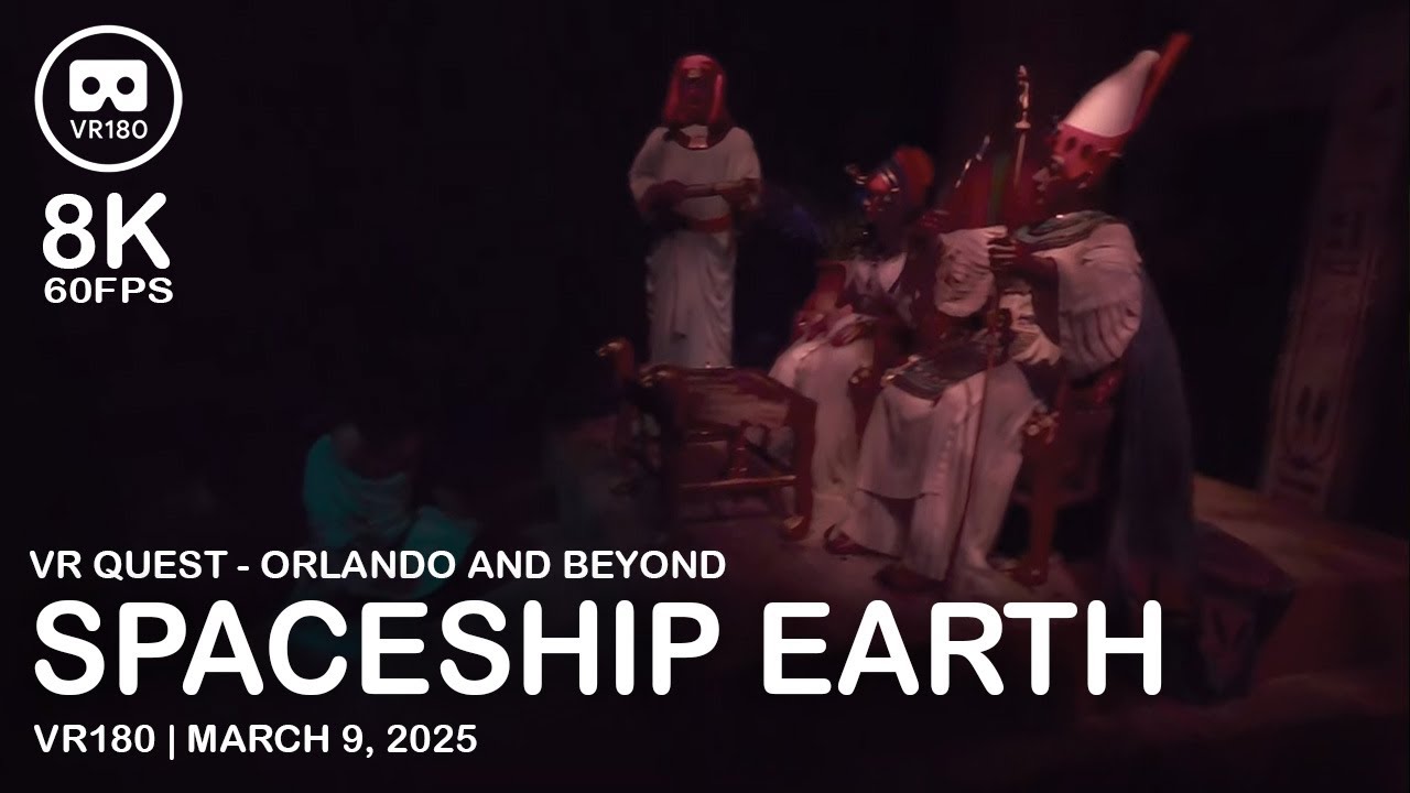 Spaceship Earth - VR180 - 8K 60FPS (4320s60)