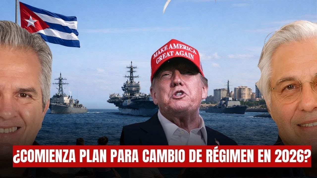 ¿COMIENZA PLAN PARA CAMBIO DE RÉGIMEN EN 2026? TRUMP DESPLIEGA PORTAAVIONES NUCLEAR FRENTE A CUBA
