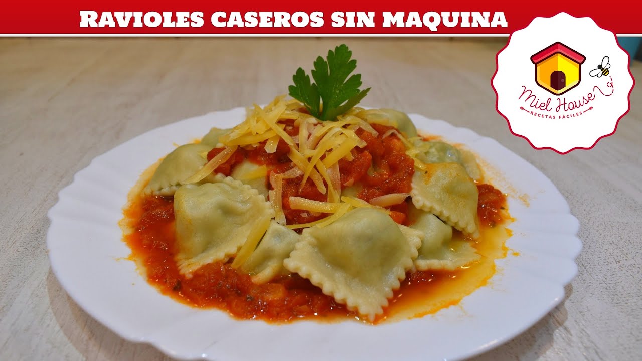 Sorprendé a tus familia preparando RAVIOLES CASEROS FACILES espinaca y ricota