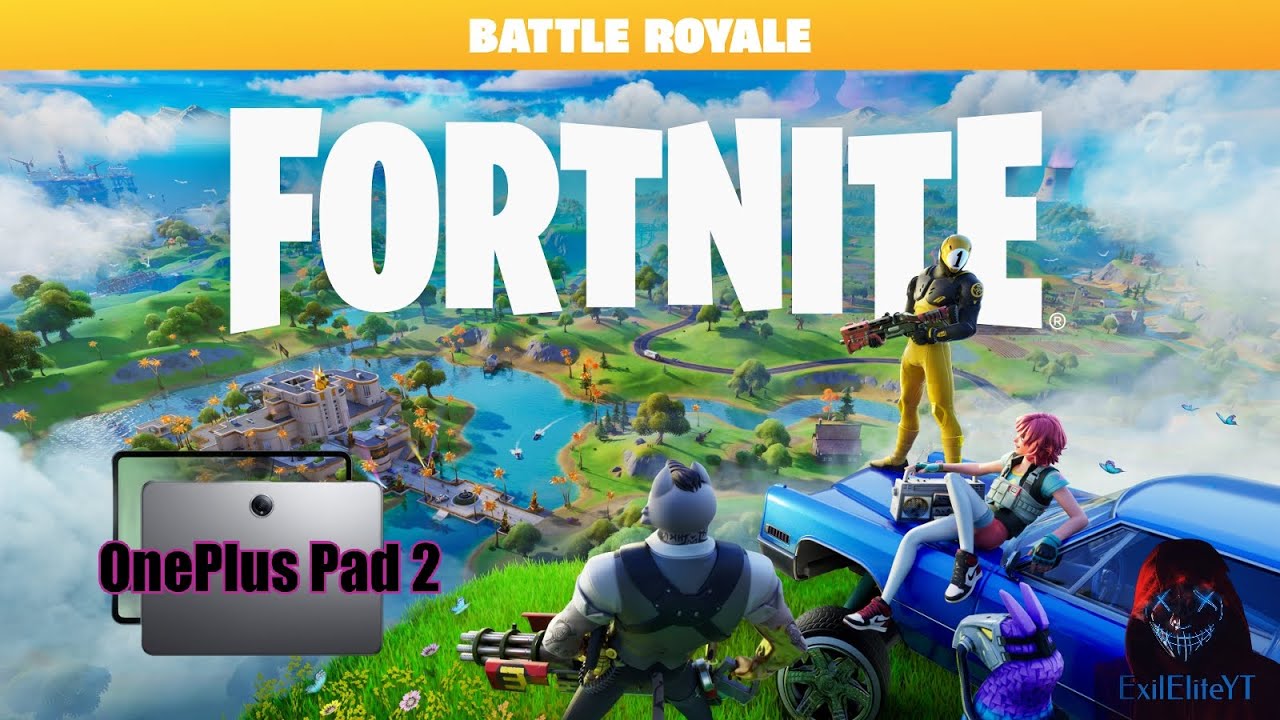 FORTNITE MAX Graphics 90Fps on the OnePlus Pad 2 💥